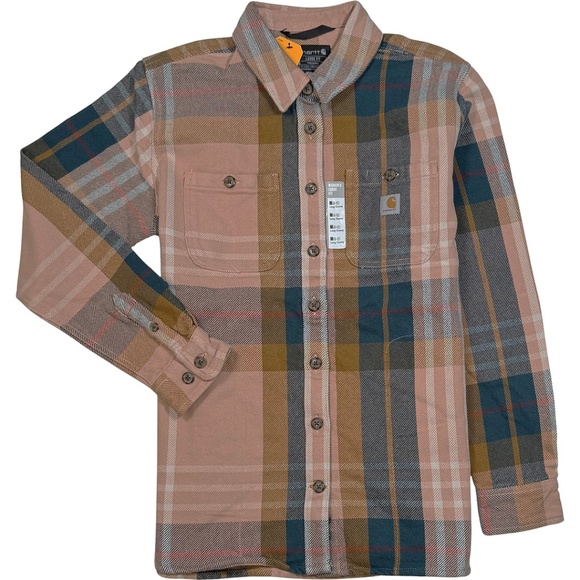 Carhartt Tops - Carhartt 105576 Loose Fit Heavyweight Twill Shirt‎ - Womens Medium - #46435-B2